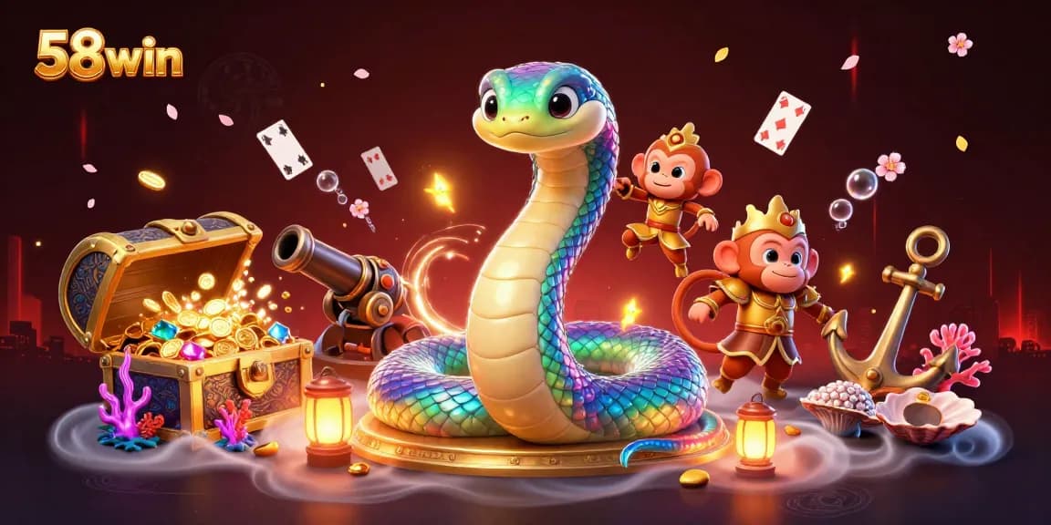 Engage in thrilling 58win casino adventures with vibrant characters and magical treasures
