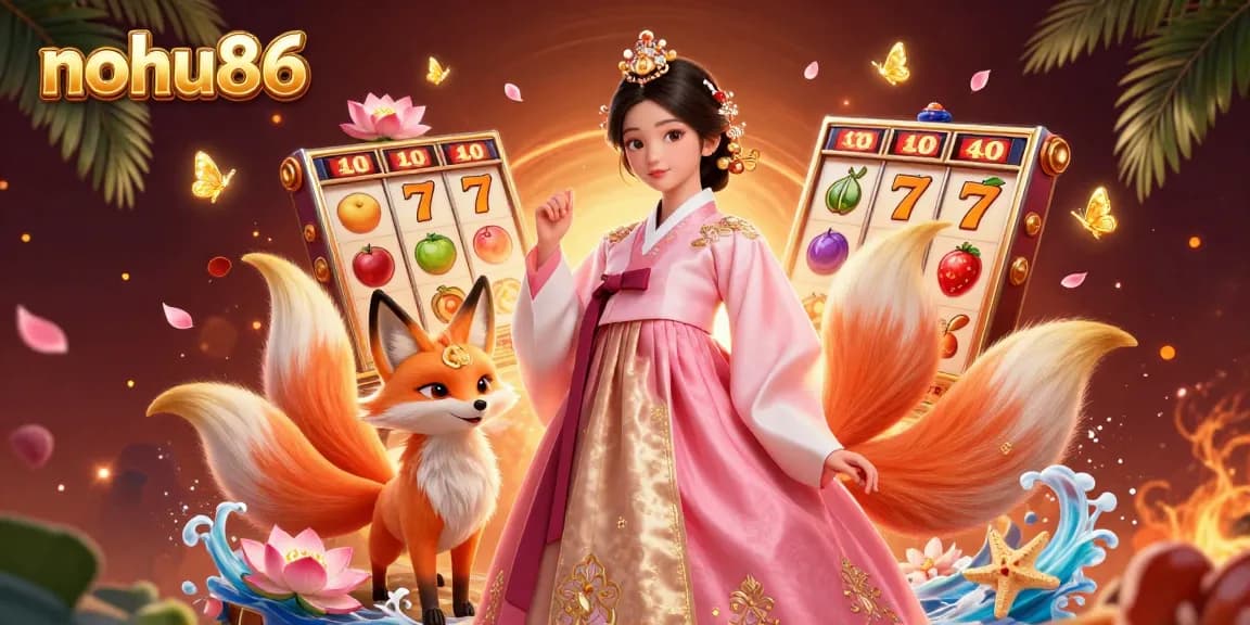Experience high-stakes slot action with nohu86 and vibrant casino elements in a stunning 3D scene.