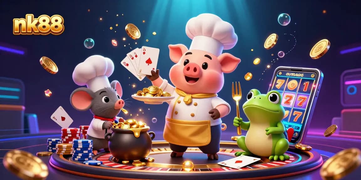 Experience exhilarating gameplay at nk88 with gold coins, thrilling roulette spins, and dazzling jackpots.