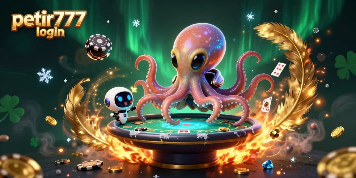 Engage with the petir777 login interface in a vibrant alien-themed poker scene.
