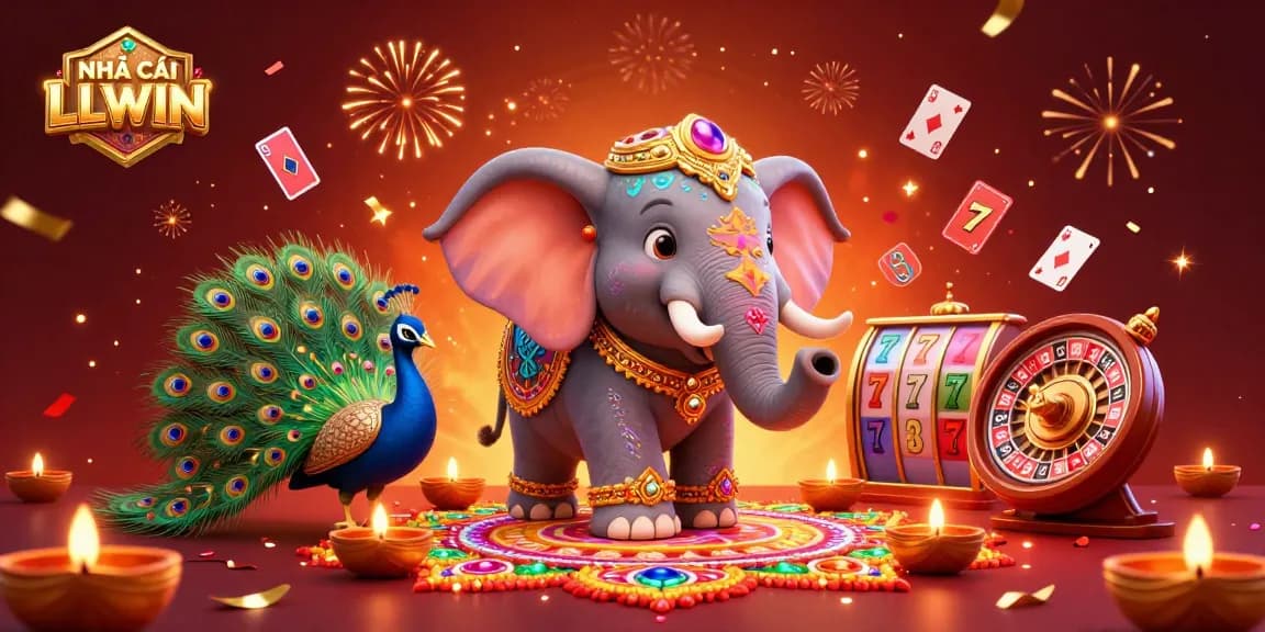 Experience vibrant action at NHÀ CÁI LLWIN with colorful games and dynamic casino elements.