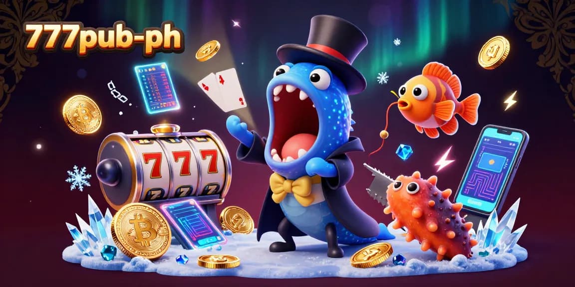 Engage in thrilling gambling at 777pub-ph with captivating slot reels and magical underwater creatures.