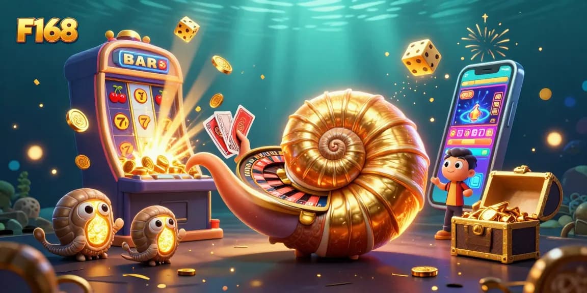 Experience thrilling gameplay at F168 with colorful casino elements and dynamic action.