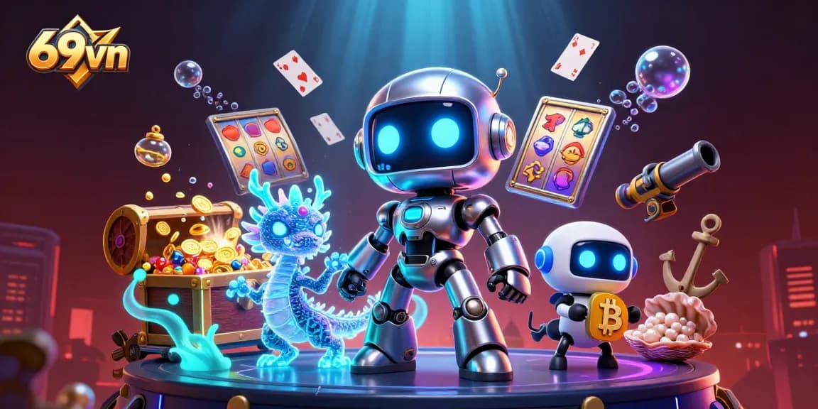 Experience exciting slot games with 69vn's vibrant gaming features and immersive 3D visuals.