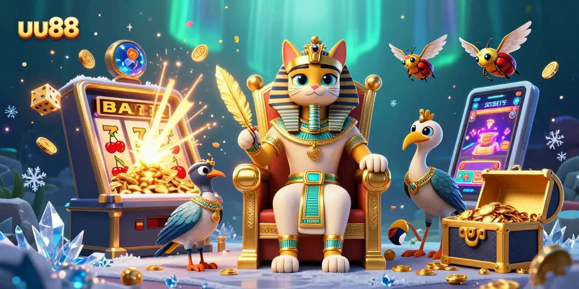 Join uu88 for thrilling casino action with vibrant characters and dynamic gaming elements.