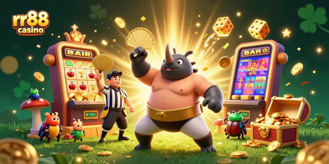 Experience exciting gameplay at rr88 casino with a vibrant scene filled with characters and dynamic elements.