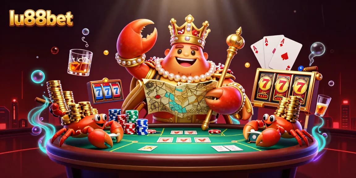 Win big with lu88bet's exciting live casino experience featuring vibrant characters and scenes.