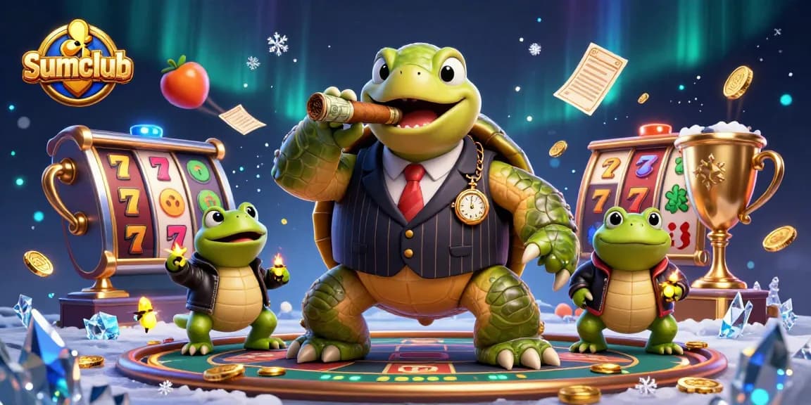 Win big at sumclub with engaging 3D gambling characters and vibrant casino elements.