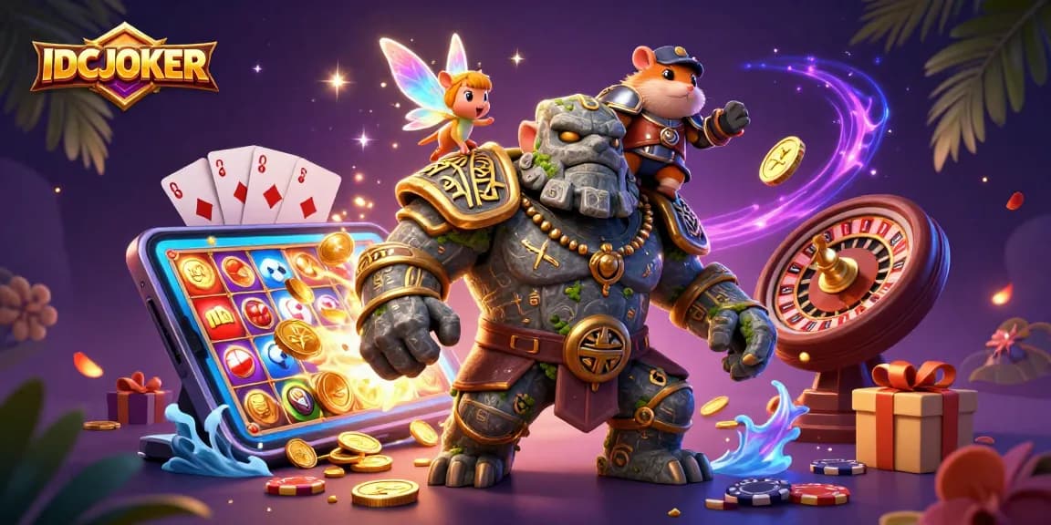 Experience thrilling gameplay at IDCJOKER with dynamic slot games and magical characters
