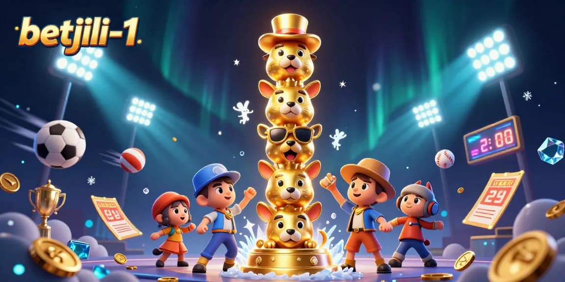 Join the thrilling action of betjili-1 with animated sports, casino elements, and dynamic gaming excitement.