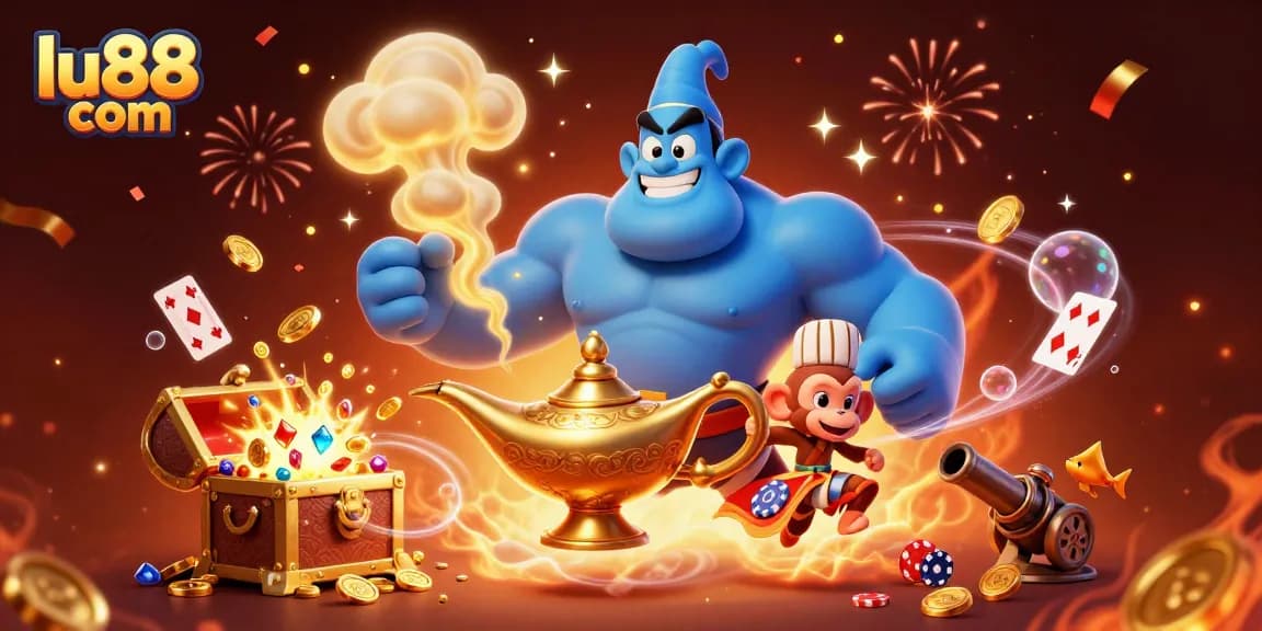 Win big with lu88 com's exciting gaming adventure featuring magical characters and treasures.