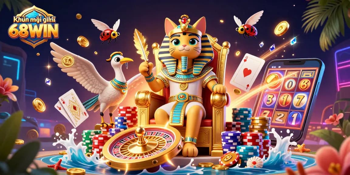 Play with Khuyến mãi giới thiệu 68WIN to unlock exclusive rewards and bonuses for inviting friends.