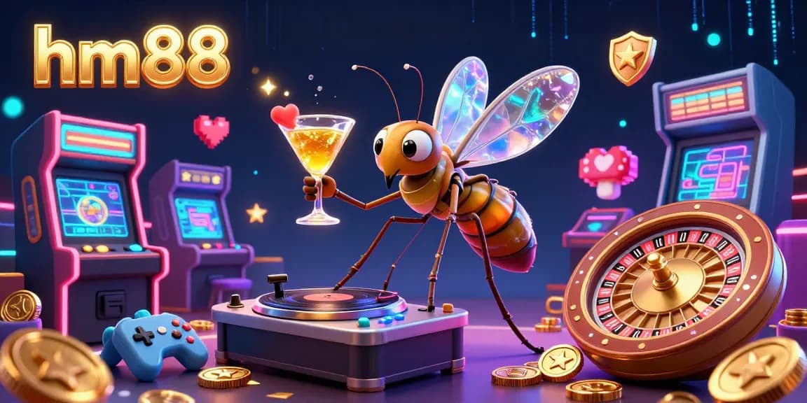 Join the excitement at hm88 with vibrant casino characters and dynamic game elements, showcasing thrilling gaming action.