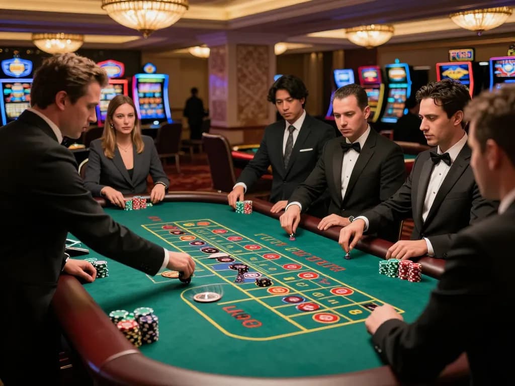Win big at FC88 with thrilling roulette gameplay in a luxury casino.