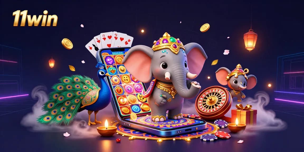 Engage in thrilling gameplay at 11win with vibrant slot games and festive visuals.