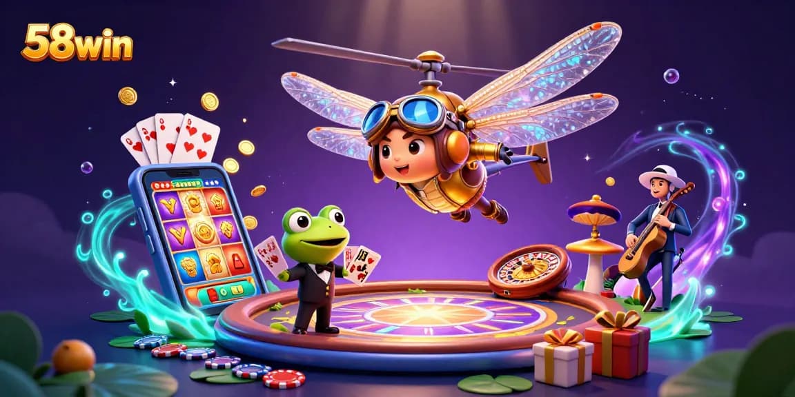 Experience thrilling action at 58win with dynamic casino games and enchanting characters.
