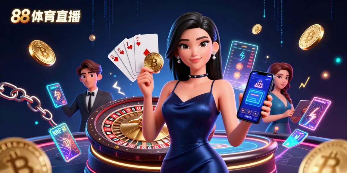 Experience thrilling moments with 88体育直播 as the confident Asian woman engages in sports betting.