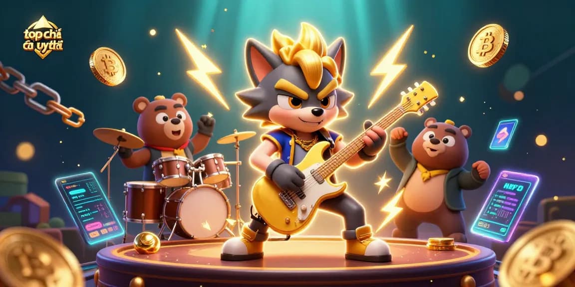 Experience top nhà cái uy tín with a 3D cartoon scene filled with dynamic gaming elements and vibrant casino action.