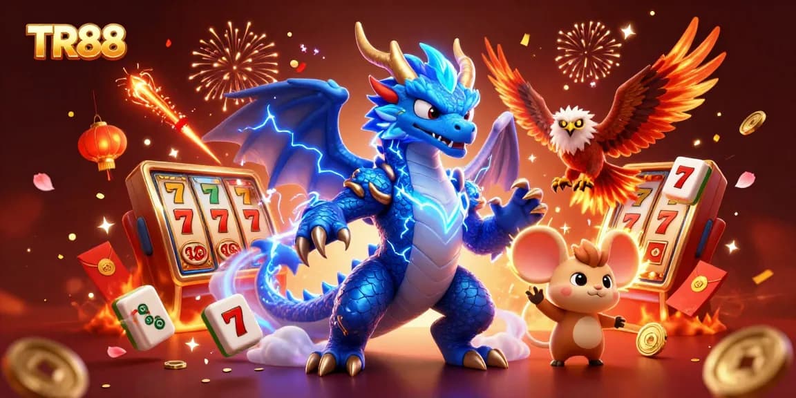 Win big at TR88 with thrilling slots and vibrant casino games, featuring dynamic casino elements.