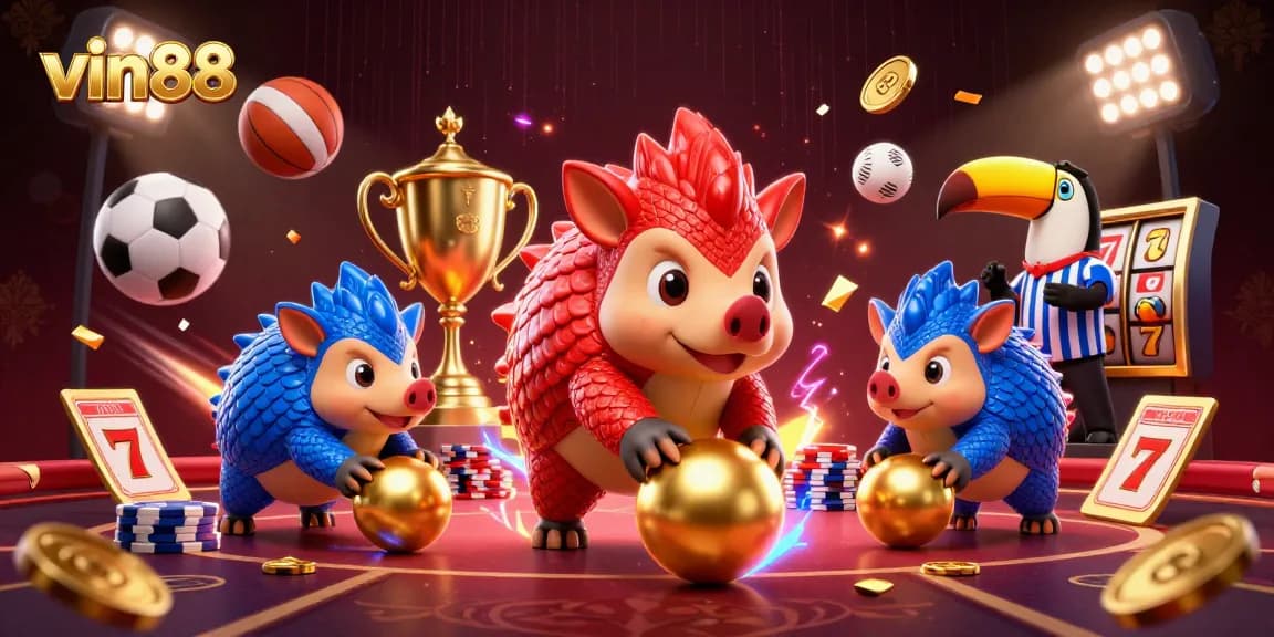 Experience thrilling actions and winnings at vin88 with vibrant casino adventures featuring engaging 3D characters.