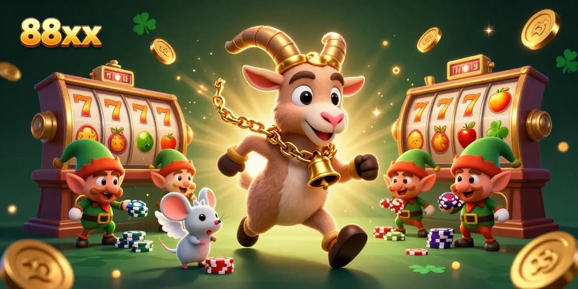 Spin slots and win big at 88xx, featuring dynamic scenes with vibrant characters and gold coins!