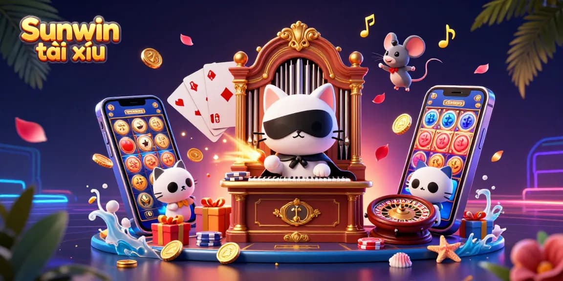 Experience the thrilling gameplay of Sunwin tài xỉu with captivating virtual characters and dynamic casino elements.