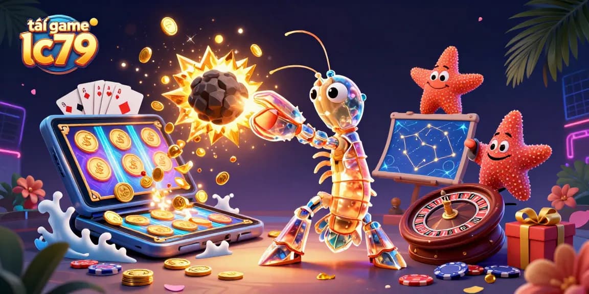Tải game lc79 với hình ảnh thú vị từ các trò chơi slot nổ hũ và quà tặng hấp dẫn.