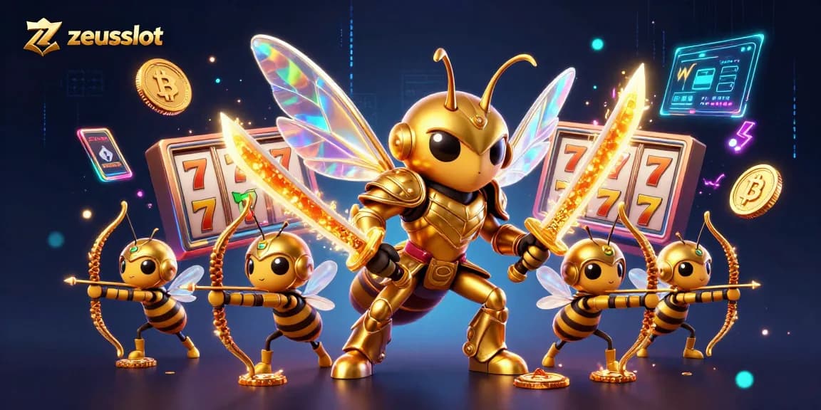 Spin the zeusslot reels to reveal thrilling jackpot opportunities in vibrant 3D illustration.