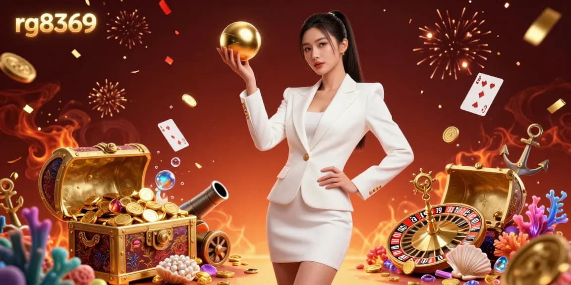 Experience winning strategies with rg8369 in a vibrant casino scene, showcasing roulette and luxurious elements.
