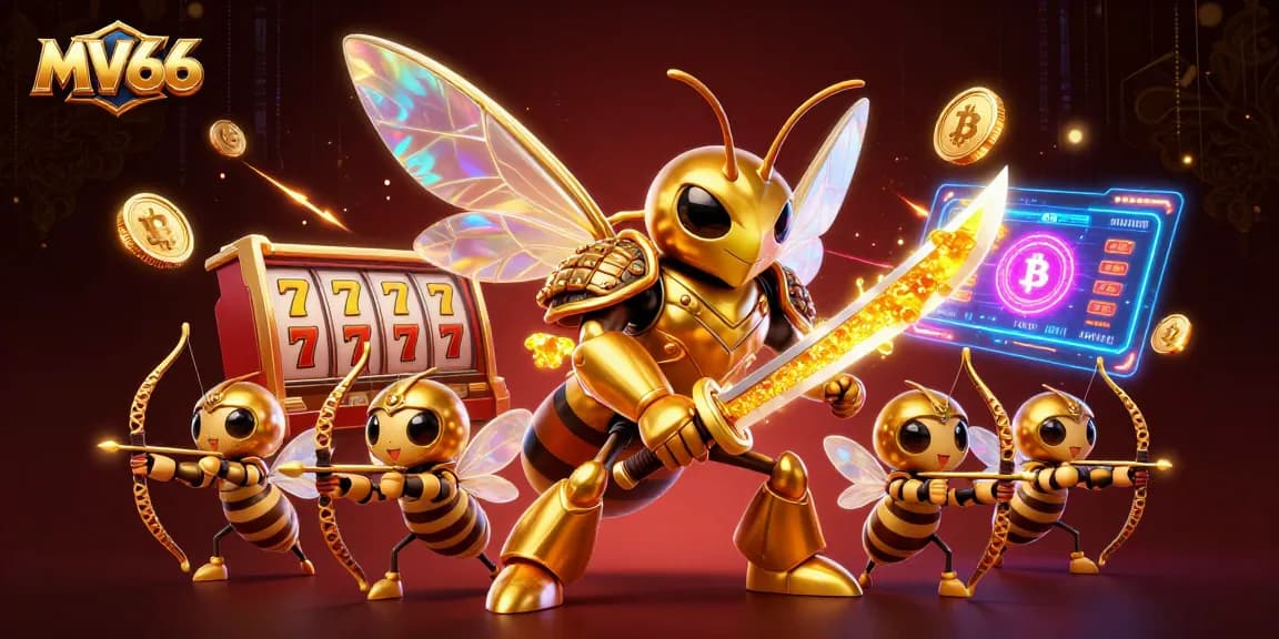 Experience thrilling gameplay at MV66 with dynamic animations and golden visuals.