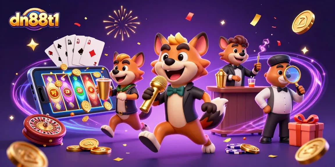 Engage in thrilling games at dn88t1, where hyena entertainers light up the casino atmosphere.