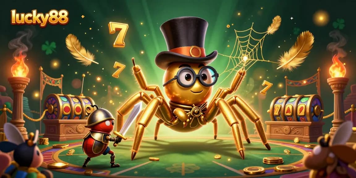 Experience thrilling wins at lucky88 with vibrant casino elements and adventurous characters.