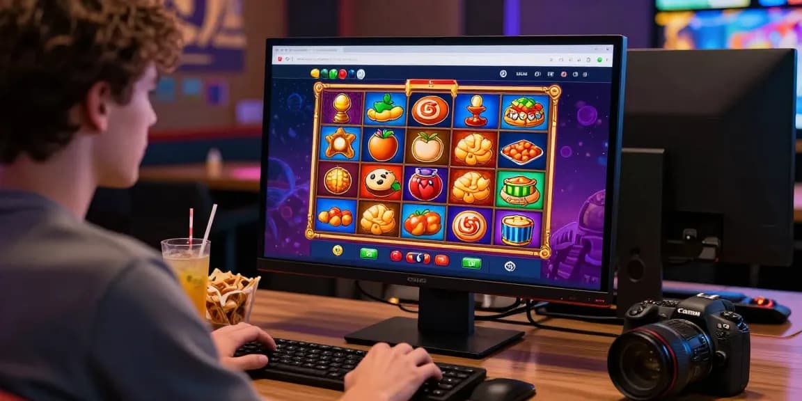 Pengalaman bermain slot online di KANGJITU dengan akses mudah di https://kidspartymontreal.ca/faq, menampilkan tampilan modern dan grafik berwarna-warni.