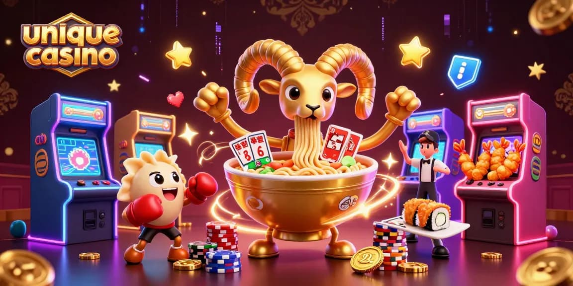 El único casino es una emocionante ilustración 3D llena de acción con personajes inolvidables en un entorno vibrante.
