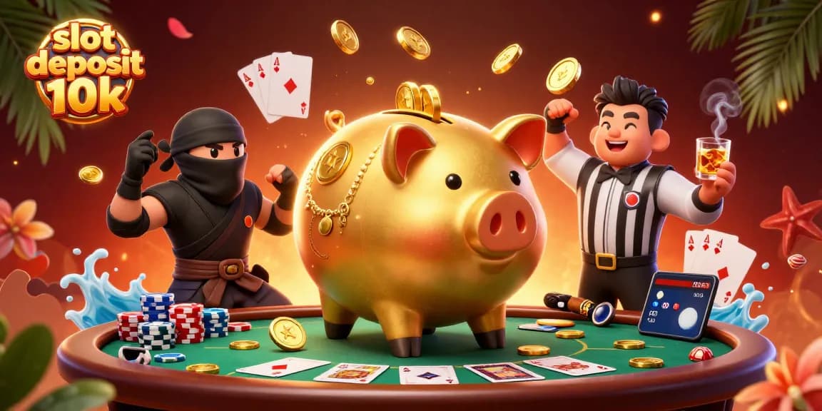 Menangkan jackpot besar dengan slot deposit 10k yang menawarkan gameplay seru dan peluang tinggi.