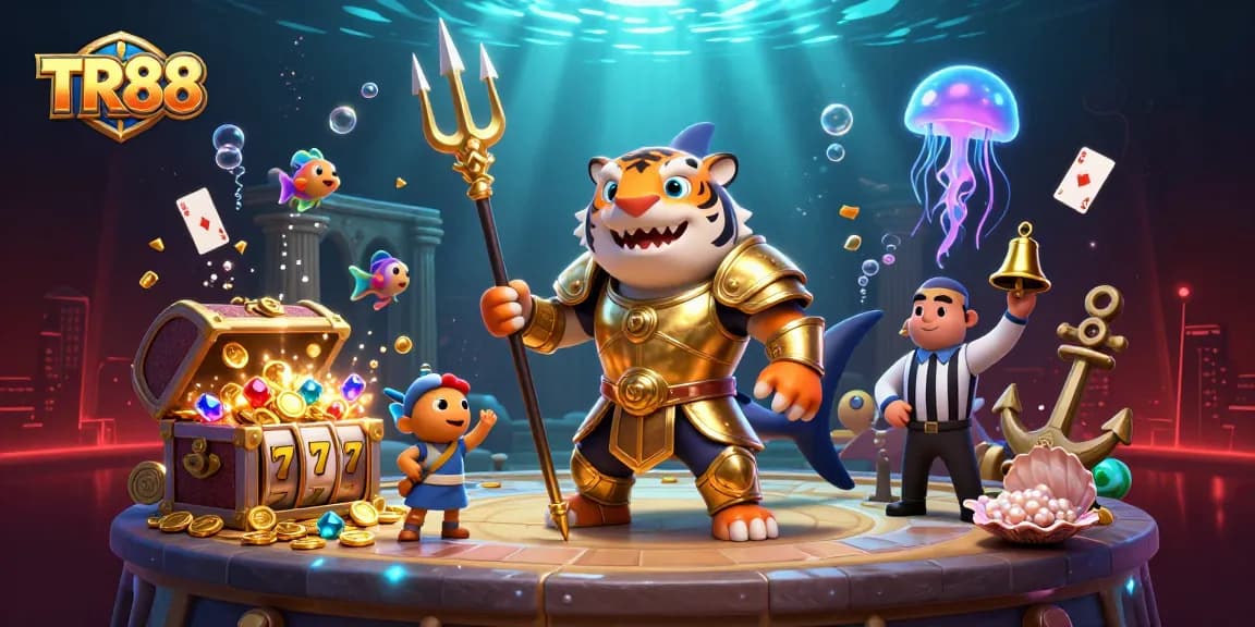 Experience the world of TR88 with an exciting underwater casino adventure.