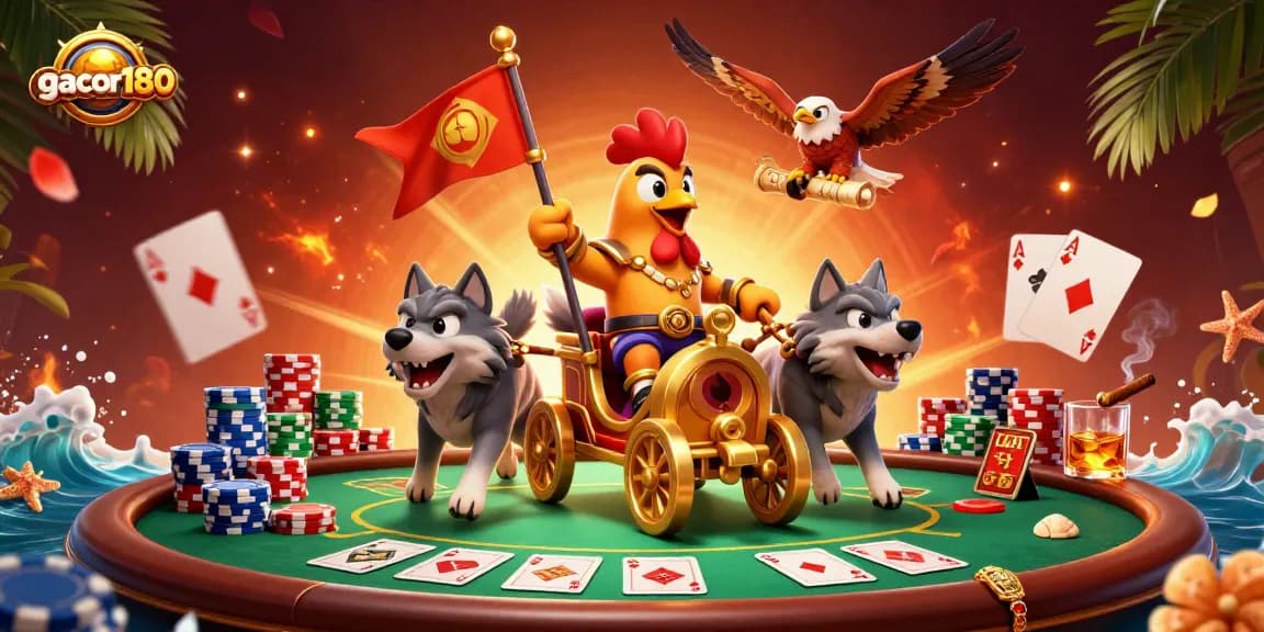 Gacor180: Menangkan permainan poker dengan strategi ulung dan peluang menang terbaik.