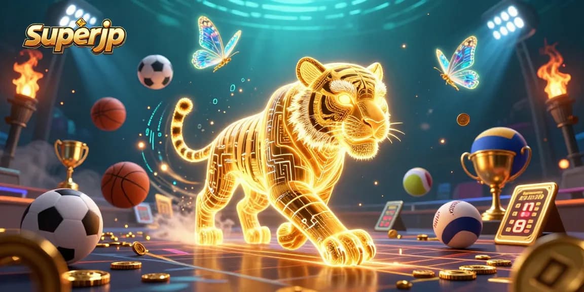 Experience thrilling gameplay and winning strategies with superjp in a vibrant casino landscape.