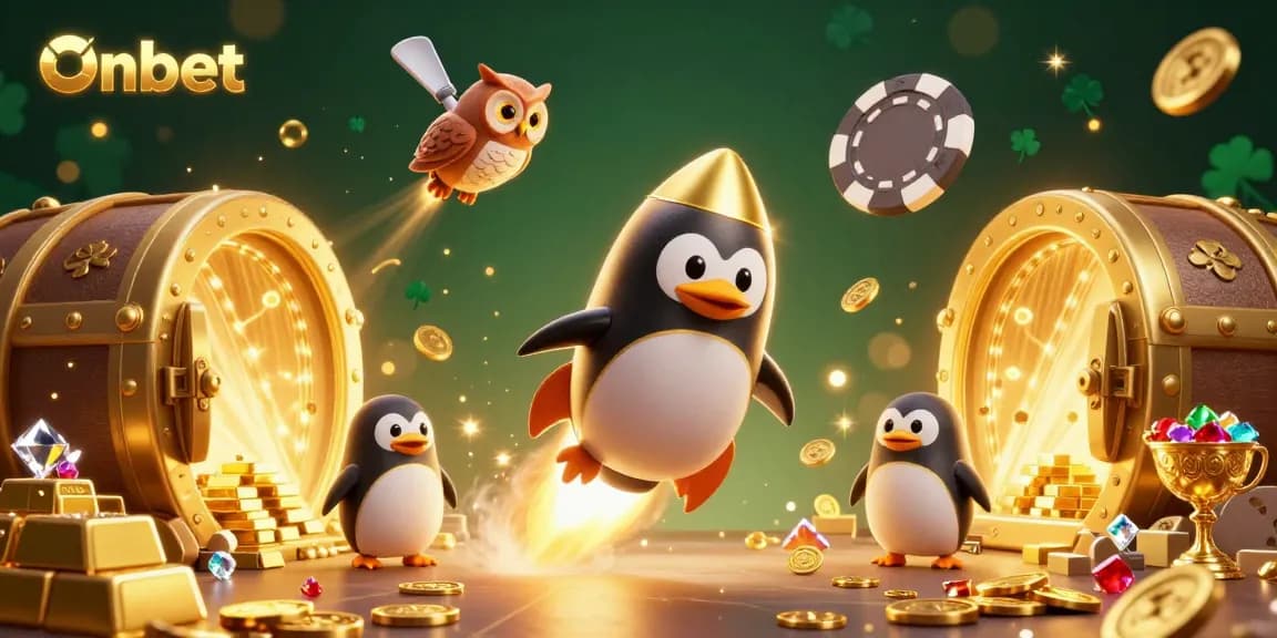 Experience the thrill of Onbet by playing slots and winning golden treasures!