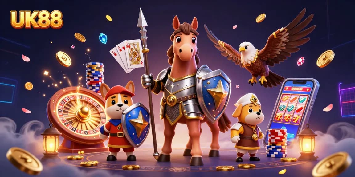 Spin the winning reels at UK88 with exciting games, vibrant colors, and rich graphics.