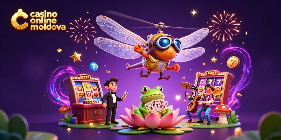 Sloturi online și jackpot-uri la casino online moldova cu personaje fantastice și efecte spectaculoase.