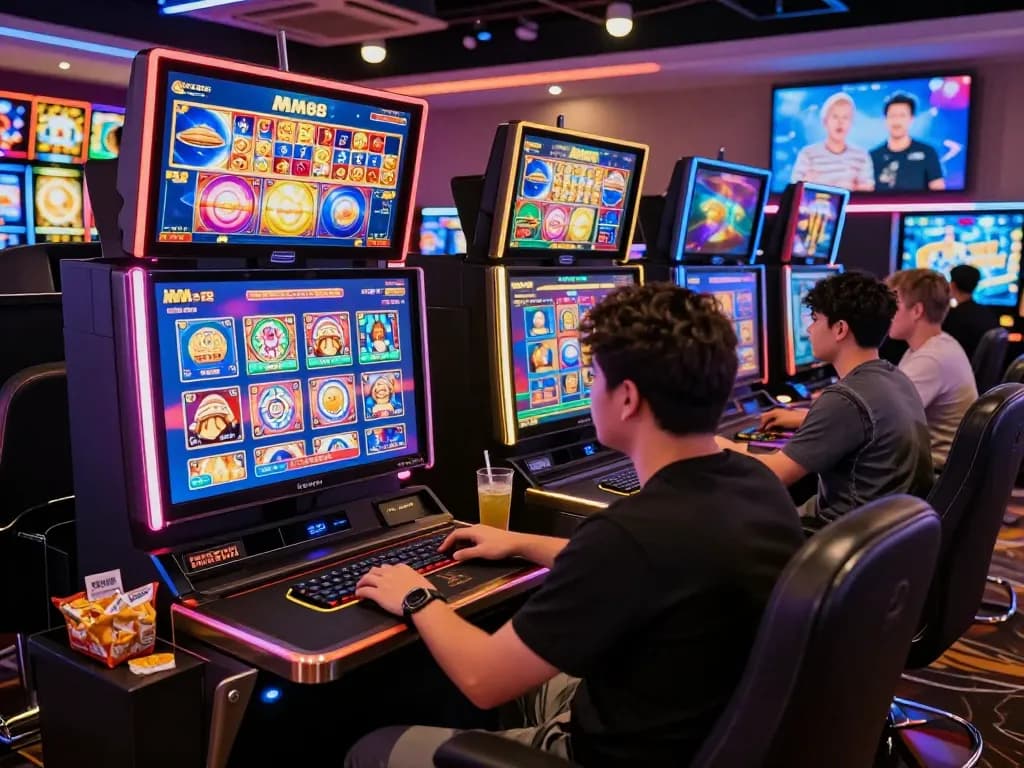 Immersive MM88 online gaming experience showcasing vibrant casino interface and player engagement