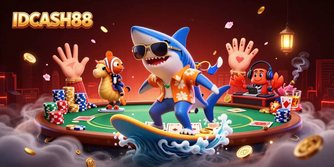 Experience exciting poker adventures with IDCASH88 in a dynamic casino scene.