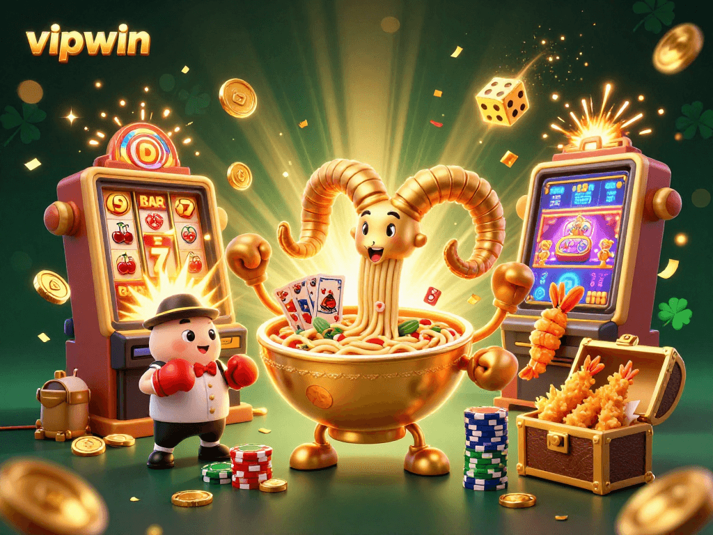 Experience action at vipwin with a 3D celebration of slots, games, and vibrant casino fun!