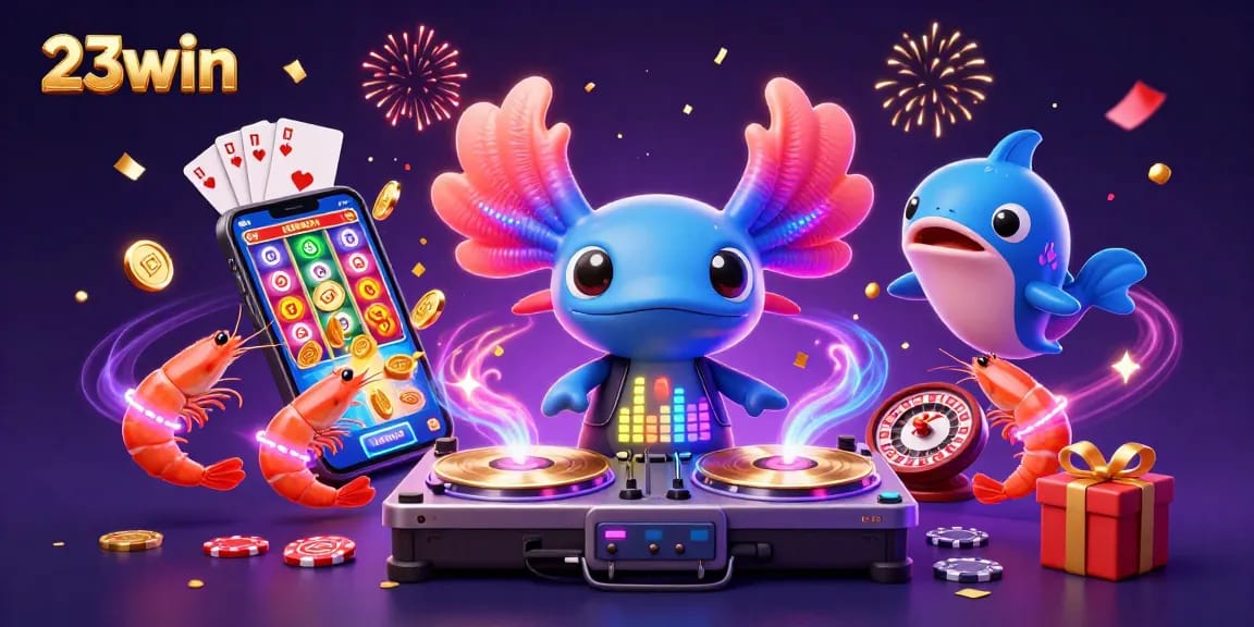 Experience the excitement of 23win with vibrant slots and lively gaming action!