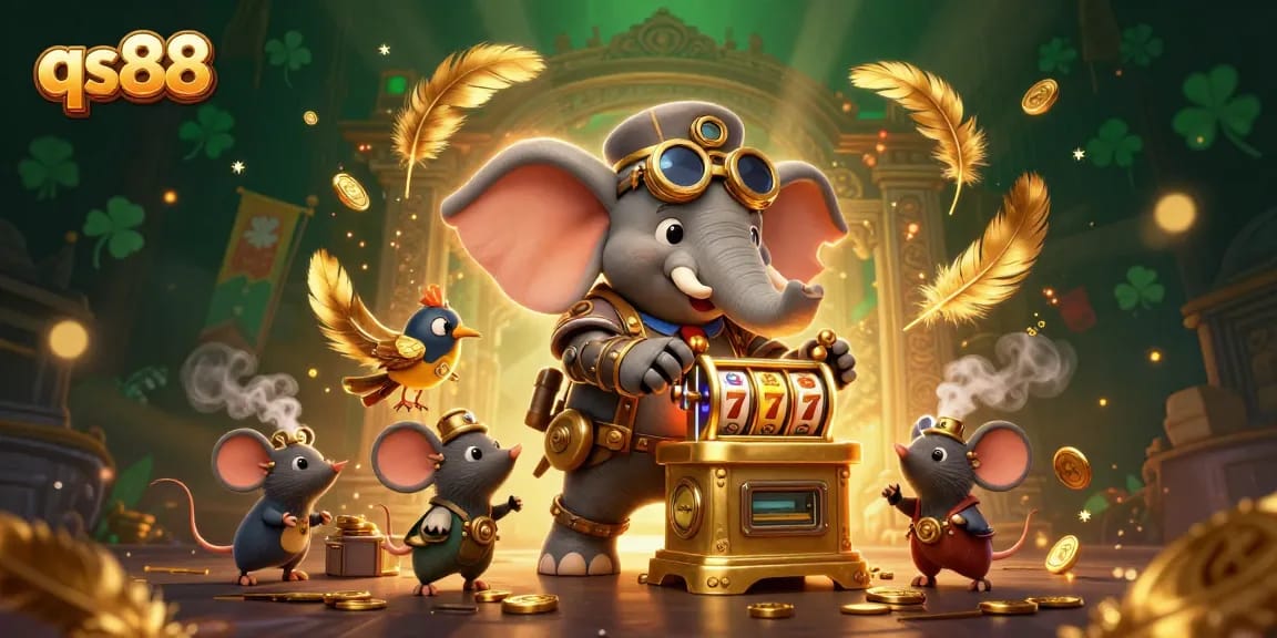 Spin the winning reels of qs88's golden slots and experience thrilling gameplay.