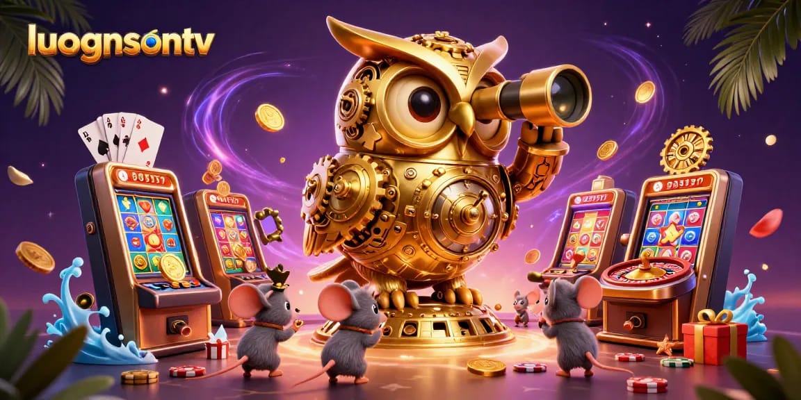 Experience the excitement of luongsontv's online casino with vibrant characters and dynamic gameplay.