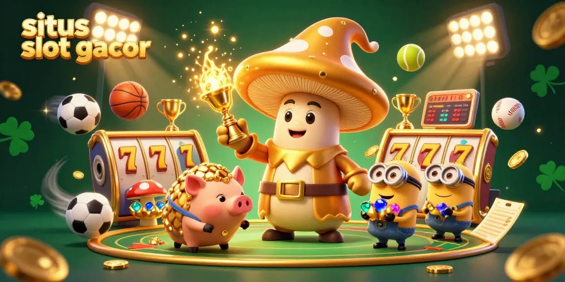 Experience thrilling wins at situs slot gacor with magical elements, gold coins, and dynamic gameplay.