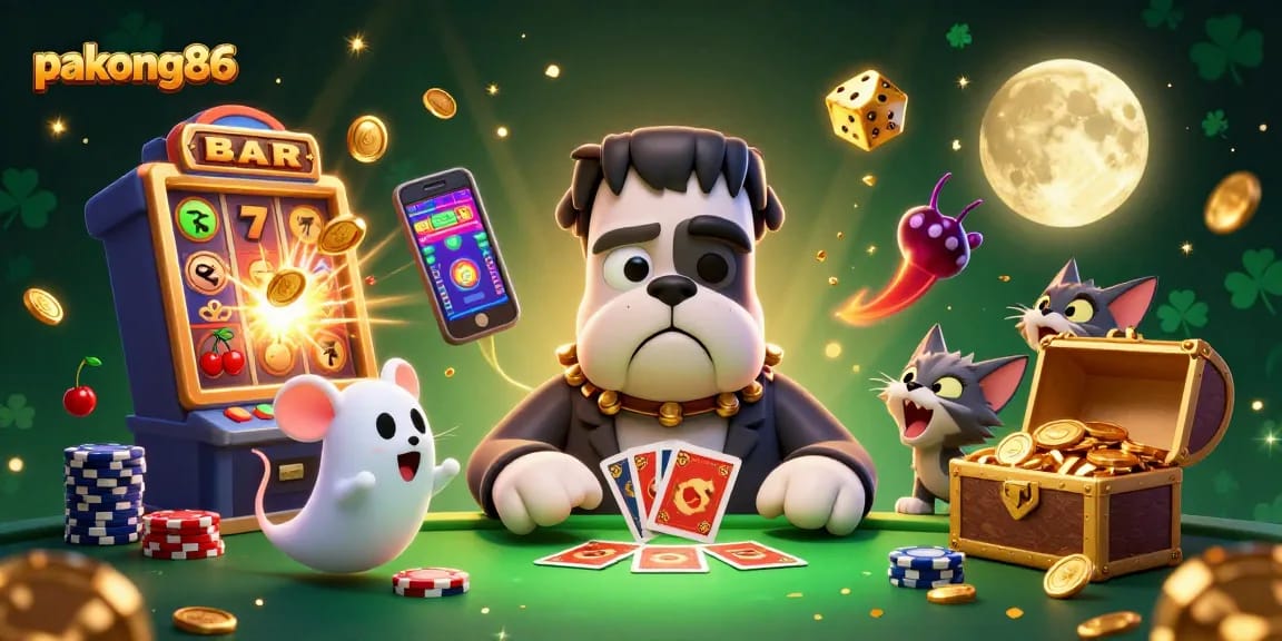Experience excitement with pakong86 while winning at casino games with dynamic characters and vibrant scenes.