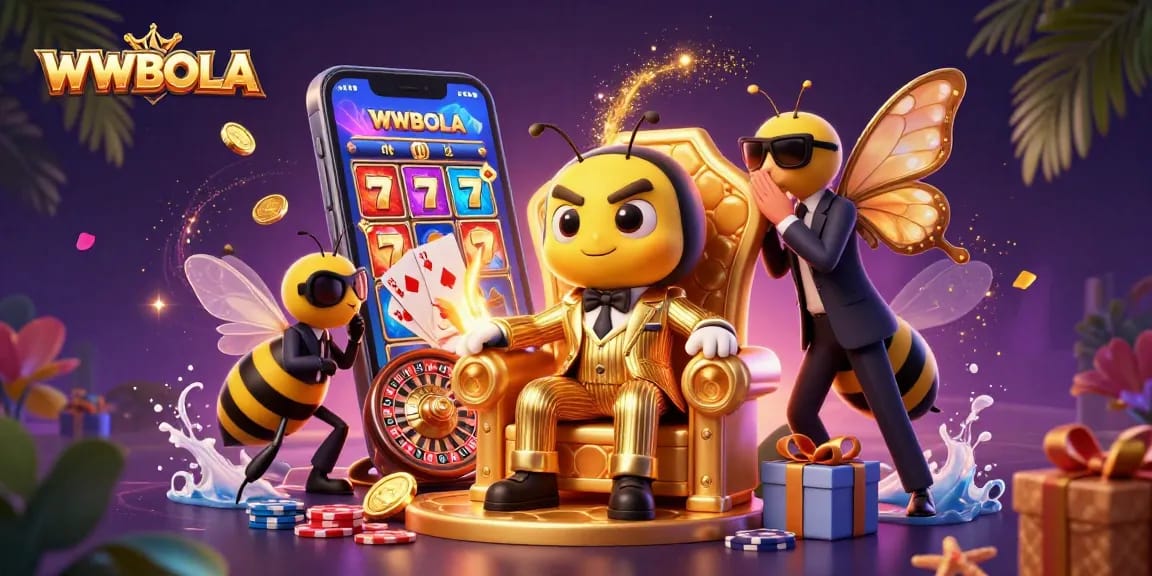 Menggandakan peluang menang di WWBOLA dengan game slot interaktif dan jackpot menggiurkan yang menampilkan suasana kasino yang semarak.